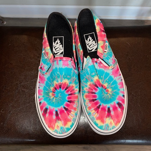 SOLD -,Women’s tie dye Vans - Picture 5 of 5